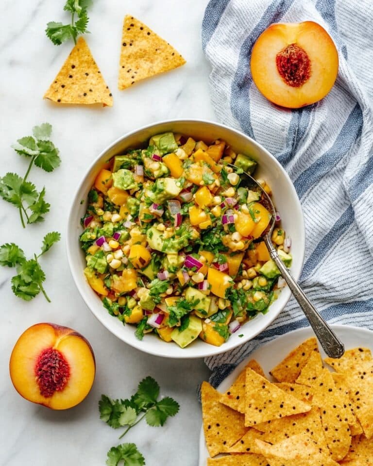 Avocado Peach Salsa Recipe