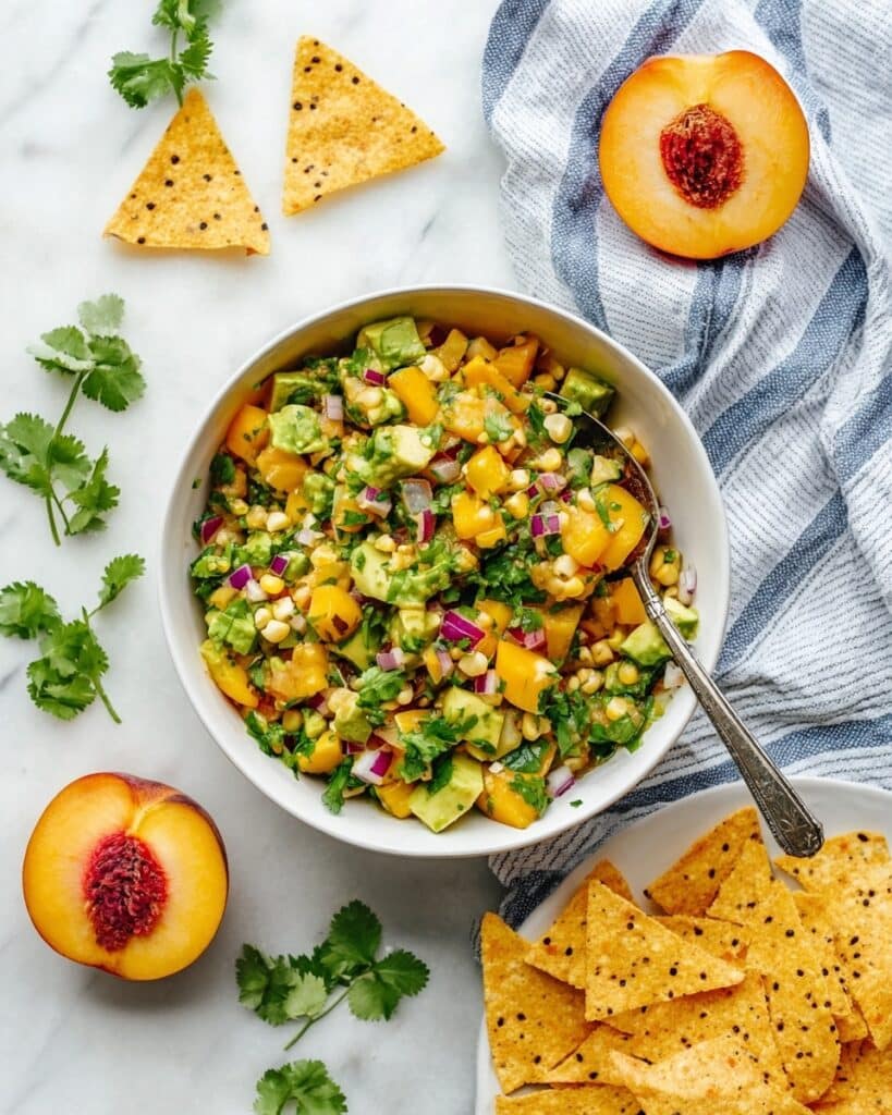 Avocado Peach Salsa Recipe