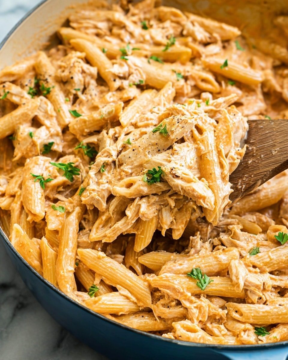 Easy Buffalo Chicken Pasta Recipe