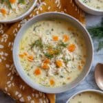 Lemon Chicken Orzo Soup Recipe