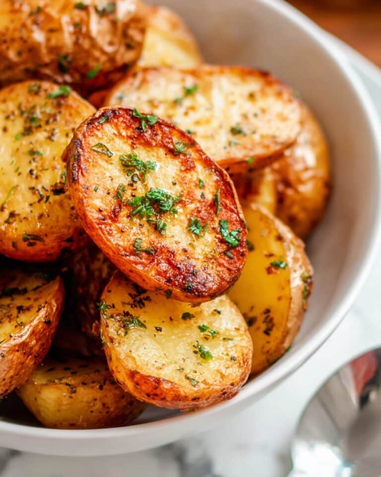 Roasted Baby Potatoes with Herbs and Garlic Recipe