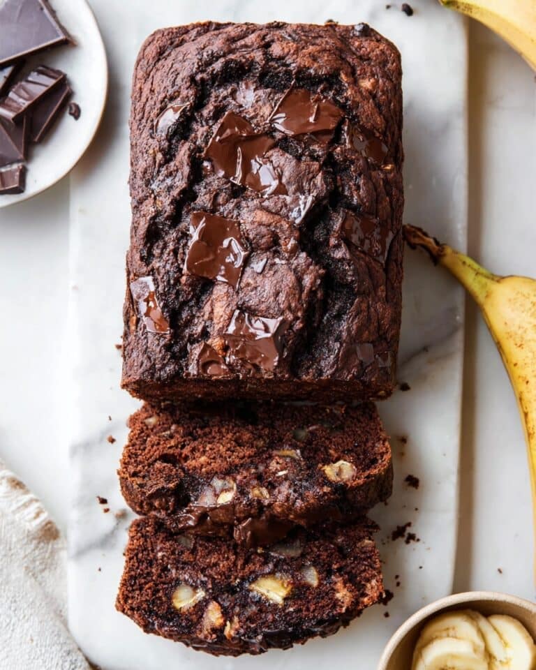 Chocolate Banana Bread Recipe