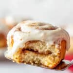 Hawaiian Roll Cinnamon Rolls with Cream Cheese Icing Recipe
