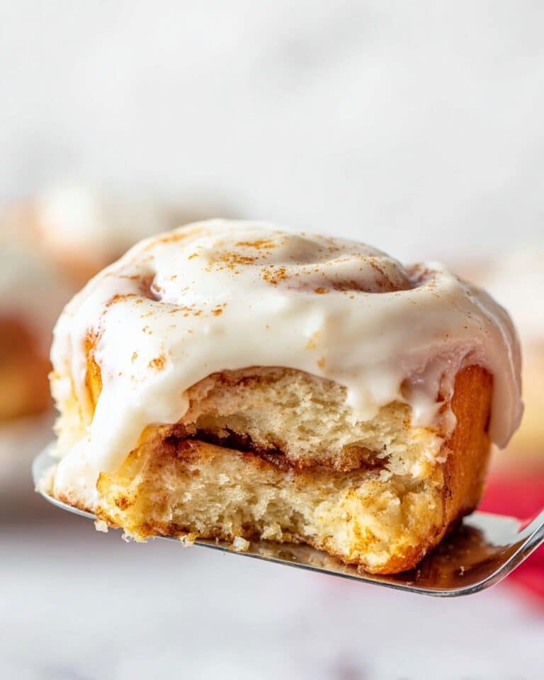 Hawaiian Roll Cinnamon Rolls with Cream Cheese Icing Recipe