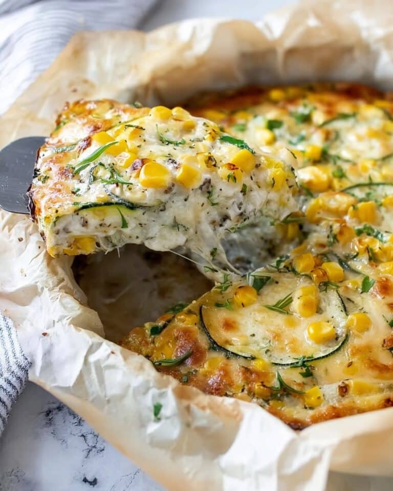 Sweet Corn and Zucchini Pie Recipe