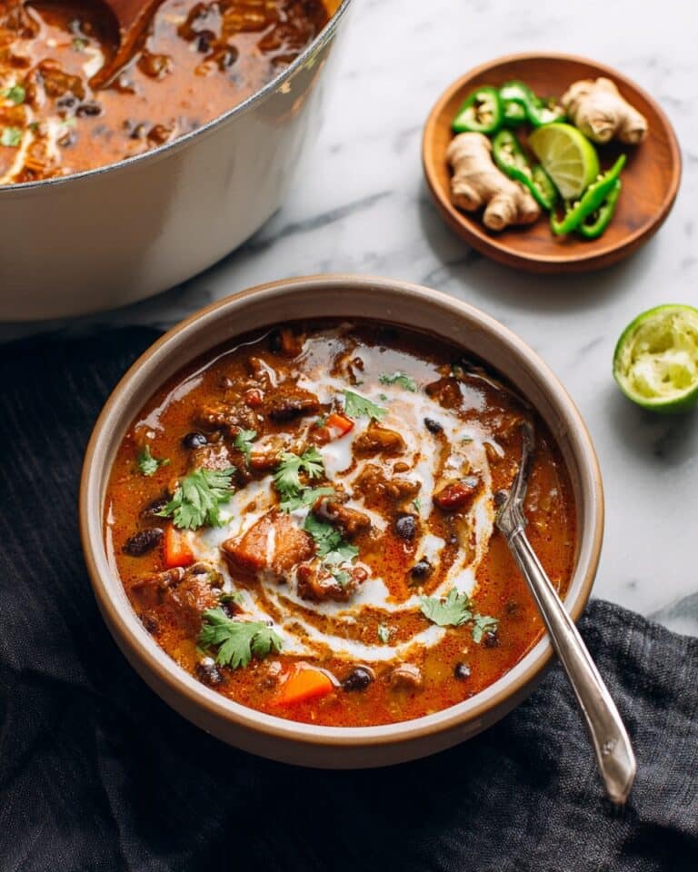 One-Pot Pumpkin Black Bean Soup Recipe