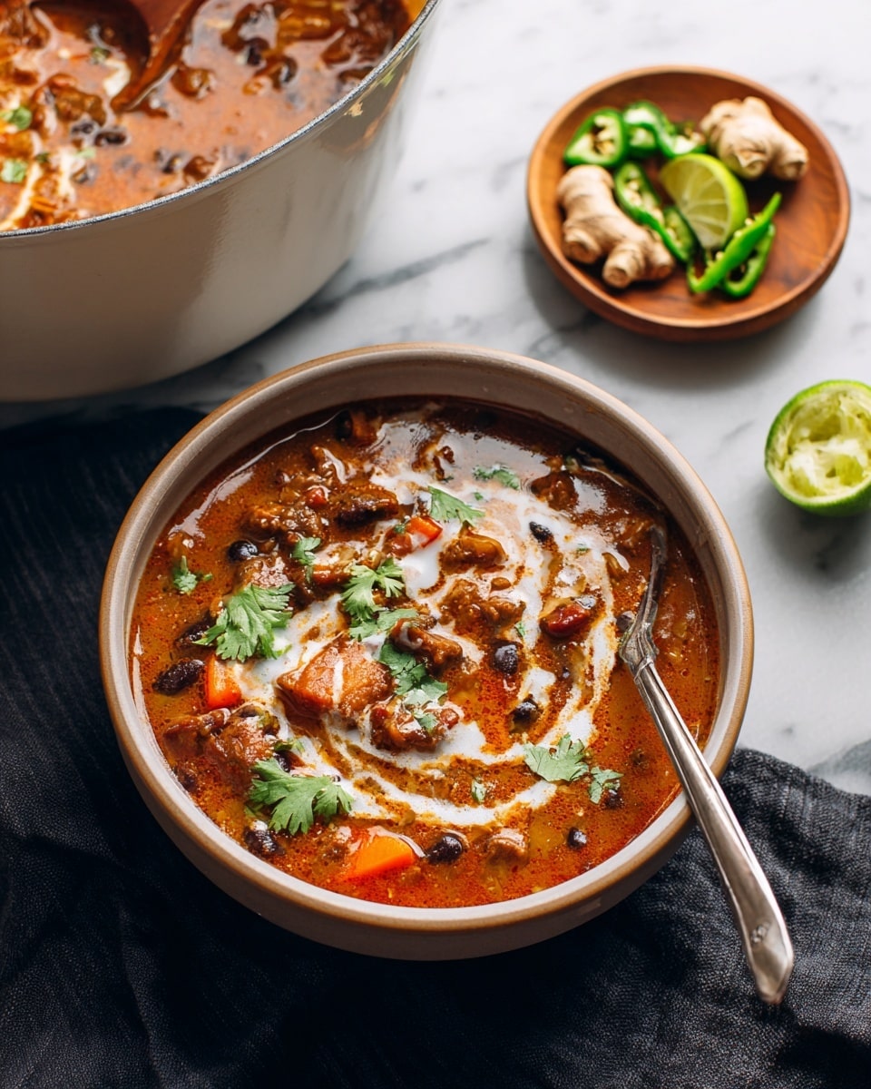 One-Pot Pumpkin Black Bean Soup Recipe