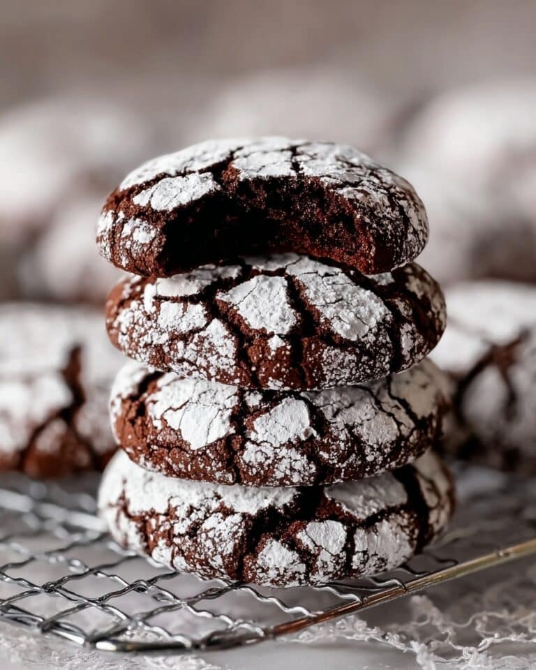 The Best Chocolate Crinkle Cookies Recipe