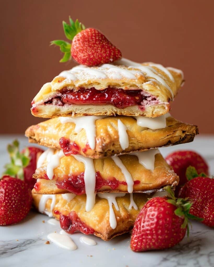 Strawberry Gluten Free & Keto Pop Tarts Recipe