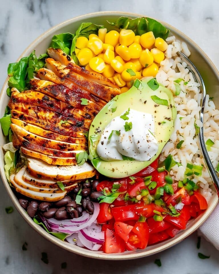 Grilled Chicken Burrito Bowl Recipe