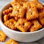 The Best Homemade Cheez-Its Recipe (Crispy Cheddar Crackers) Recipe