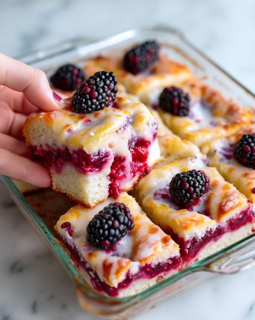 Blackberry Butter Swim Biscuits Recipe