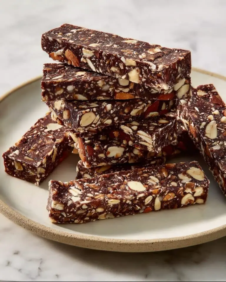 Homemade High-Protein Oat and Cashew Energy Bars Recipe