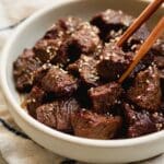 Hibachi-Style Steak Bites Recipe