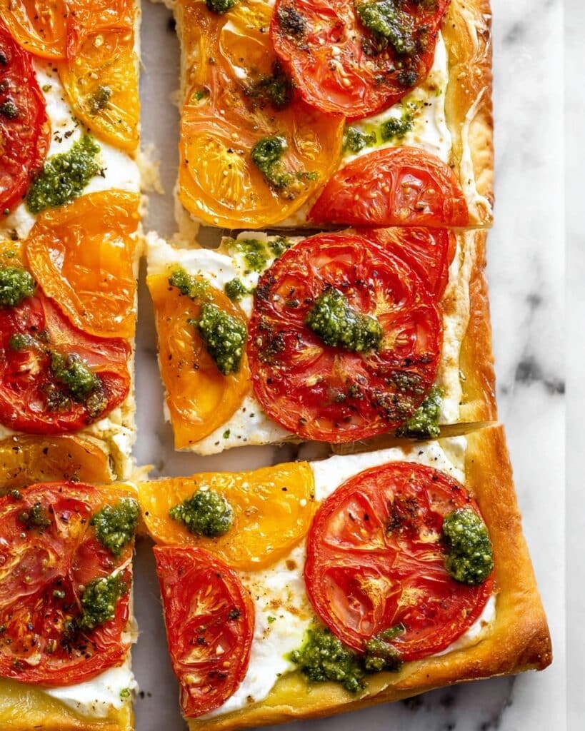Tomato Goat Cheese Tart Recipe