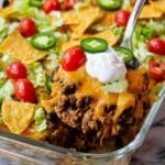 Easy Walking Taco Casserole Recipe