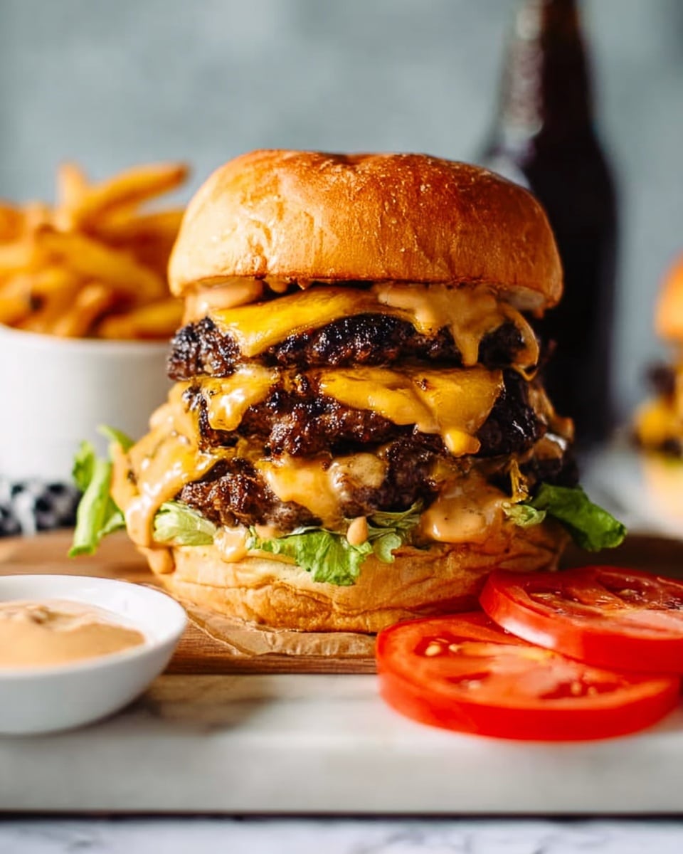 Easy Smash Burgers with Burger Sauce Recipe