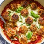 Chicken Parmesan Meatballs Recipe