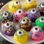 Spooky Eyeball Oreo Truffles Recipe