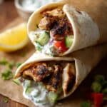 Greek Chicken Gyros with Tzatziki Recipe
