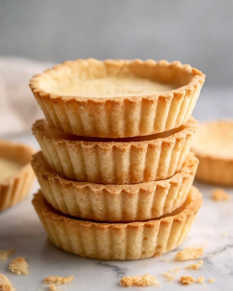 Sweet Tartlet Shells (Pâte Sucrée) Recipe