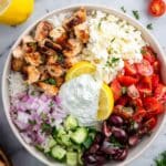 Greek Chicken Bowls Recipe