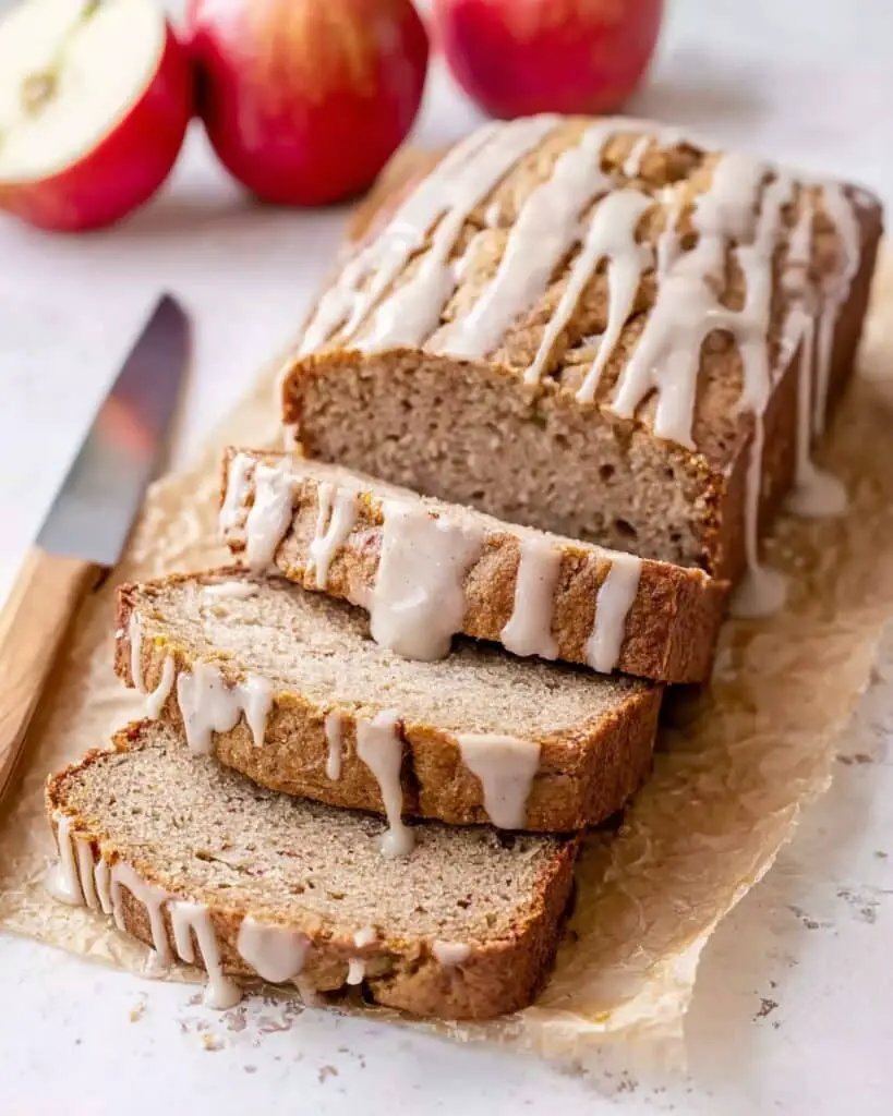 Apple Cider Bread with Cinnamon Glaze Recipe