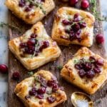 Cranberry Brie Tarts Recipe