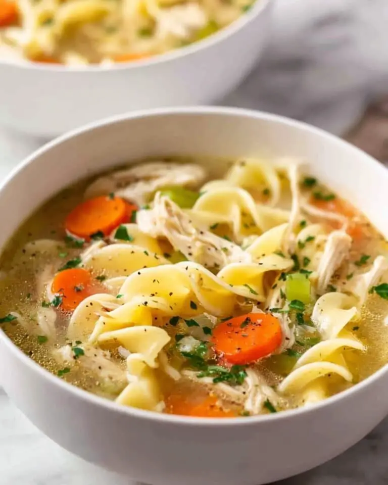Best Crockpot Chicken Noodle Soup Recipe
