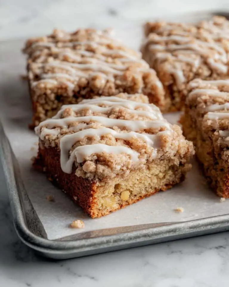 Apple Cider Coffee Cake with Apple Cider Glaze Recipe
