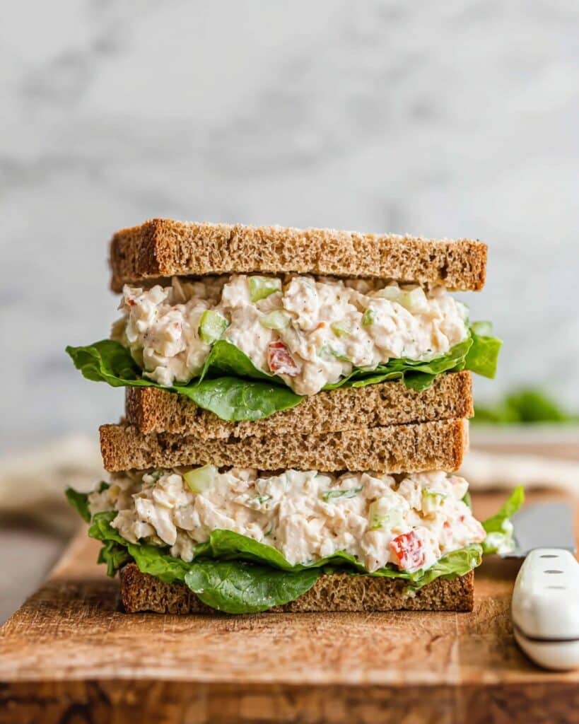 Creamy Chicken Salad with Apple and Celery Recipe