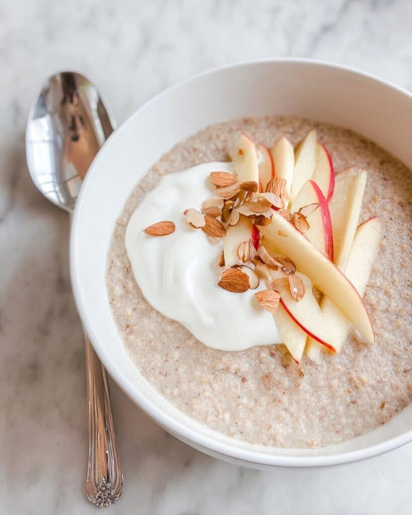 Apple & Cinnamon Buckwheat Bircher Muesli Recipe