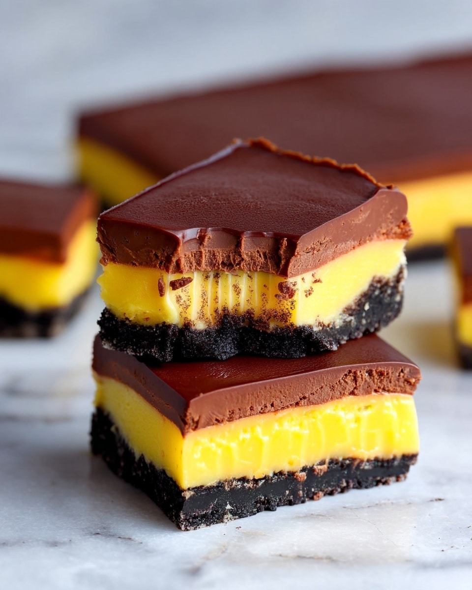 Chocolate Lemon Bars Recipe