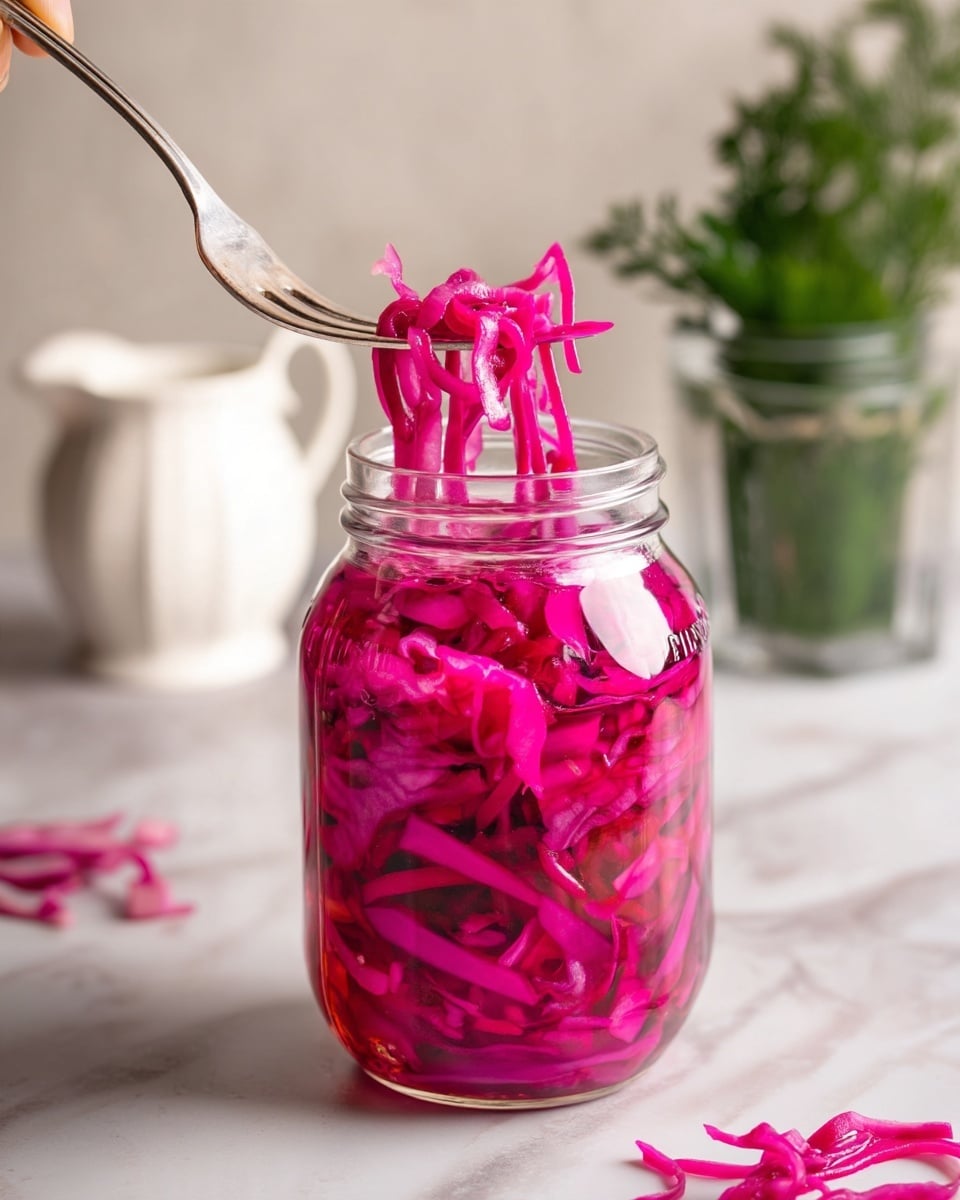 Quick Pickled Cabbage Recipe