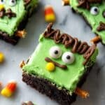 Frankenstein Brownies Recipe