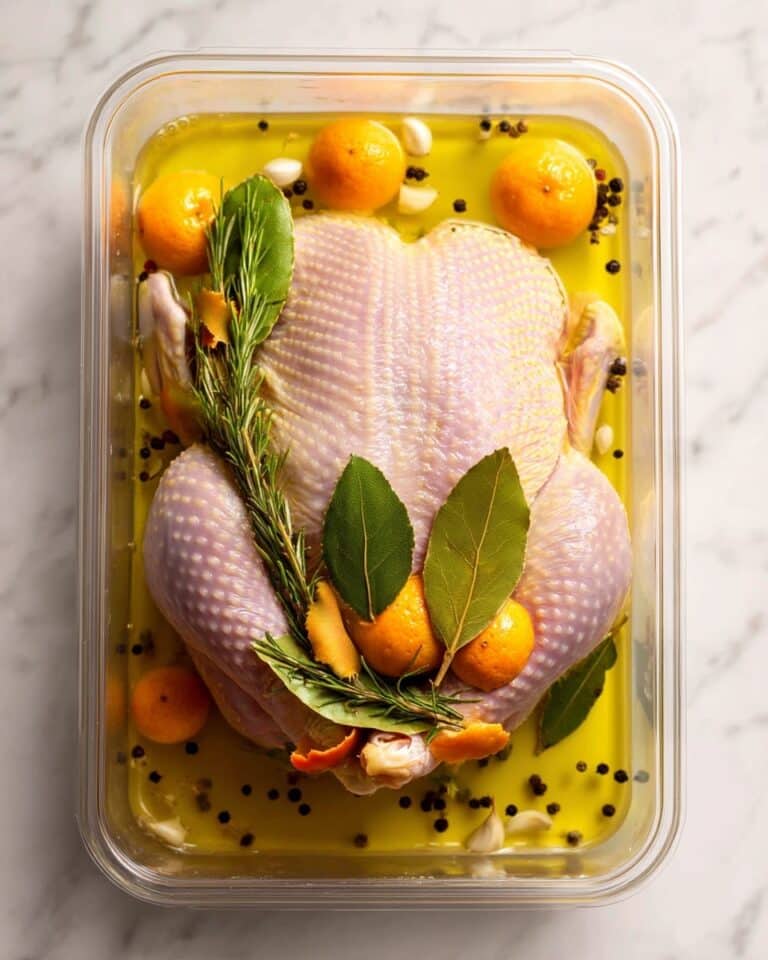 Perfectly Juicy Herb-Infused Turkey Brine Recipe