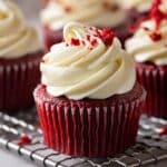 Red Velvet Cupcakes with Cream Cheese Frosting Recipe