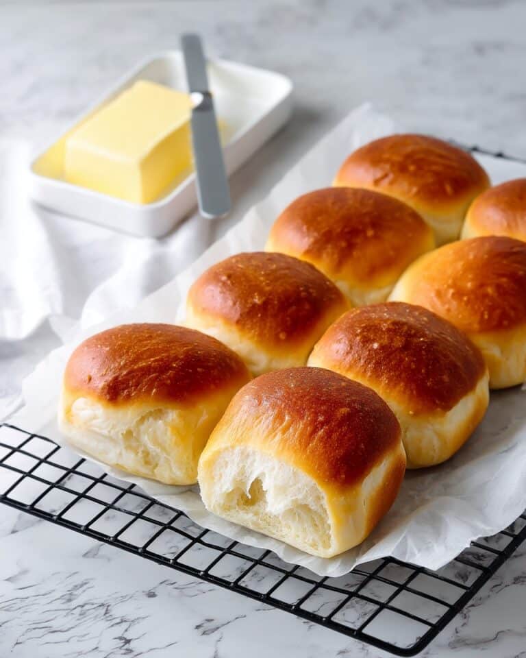 Soft No-Knead Dinner Rolls Recipe