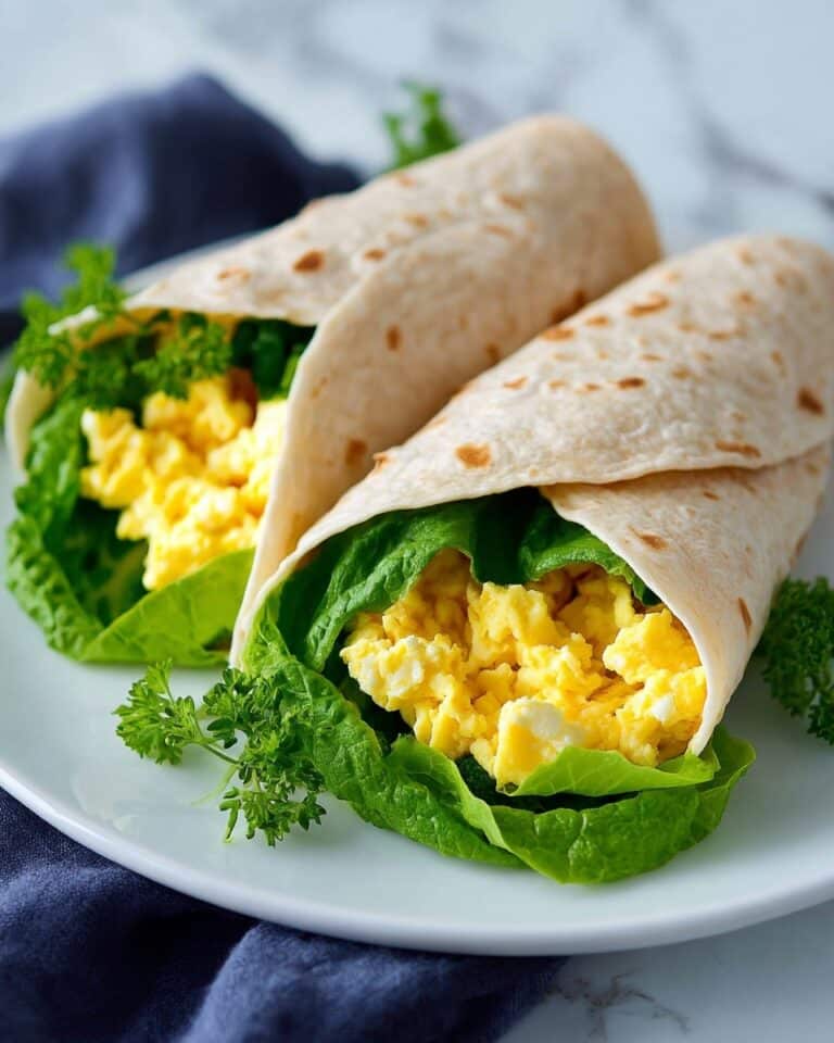 Simple Egg Salad Wrap Recipe