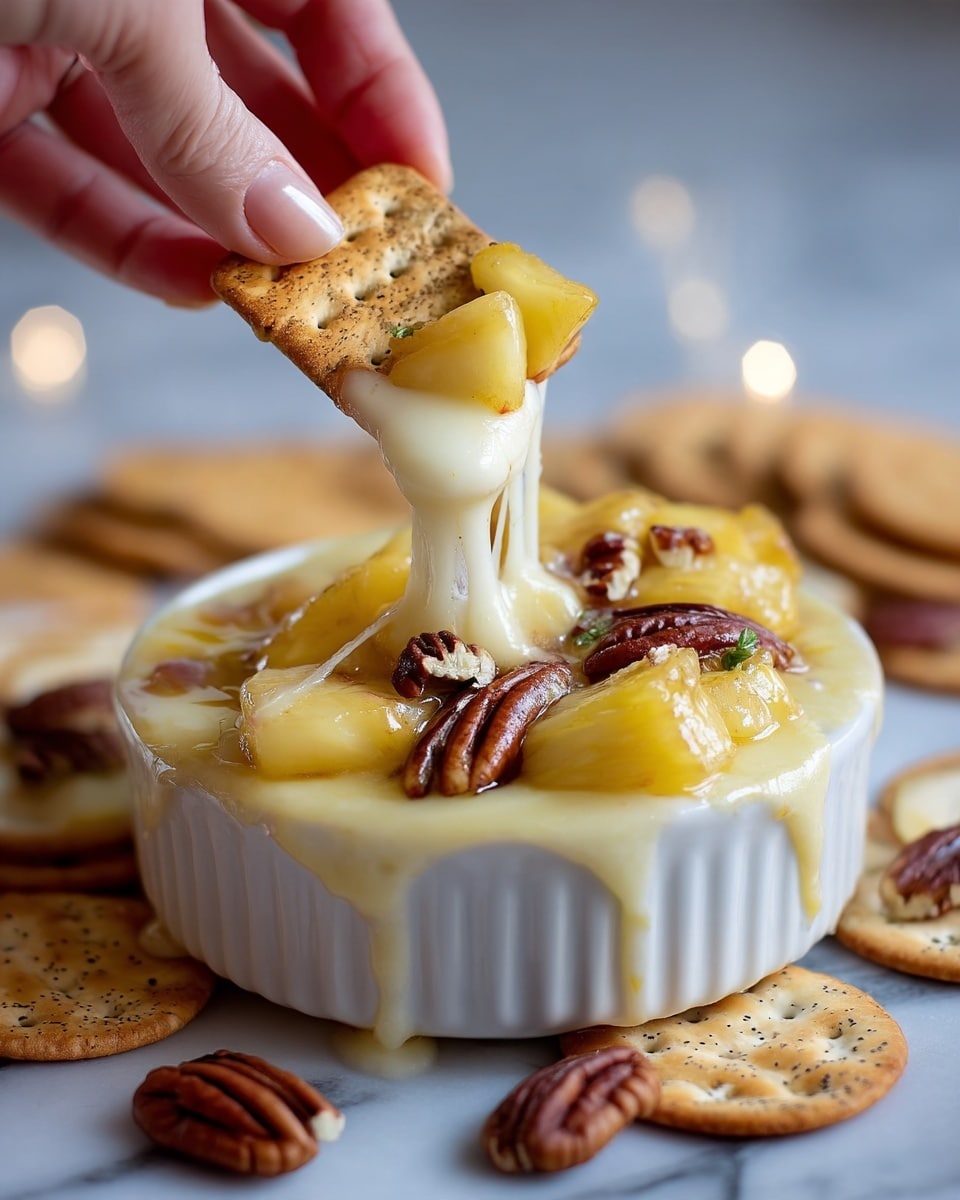 Easy Baked Brie with Caramelized Apples and Pecans Recipe