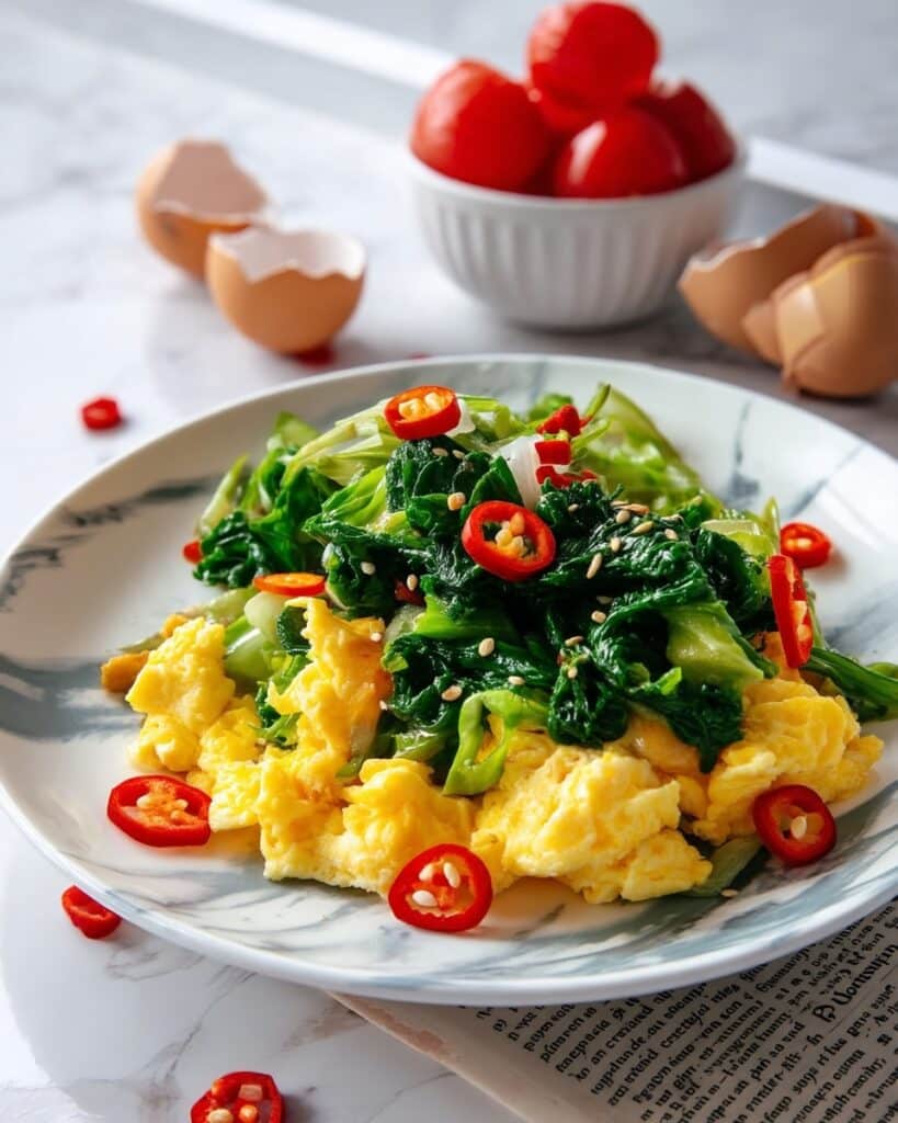 Easy Cabbage and Egg Stir Fry Recipe