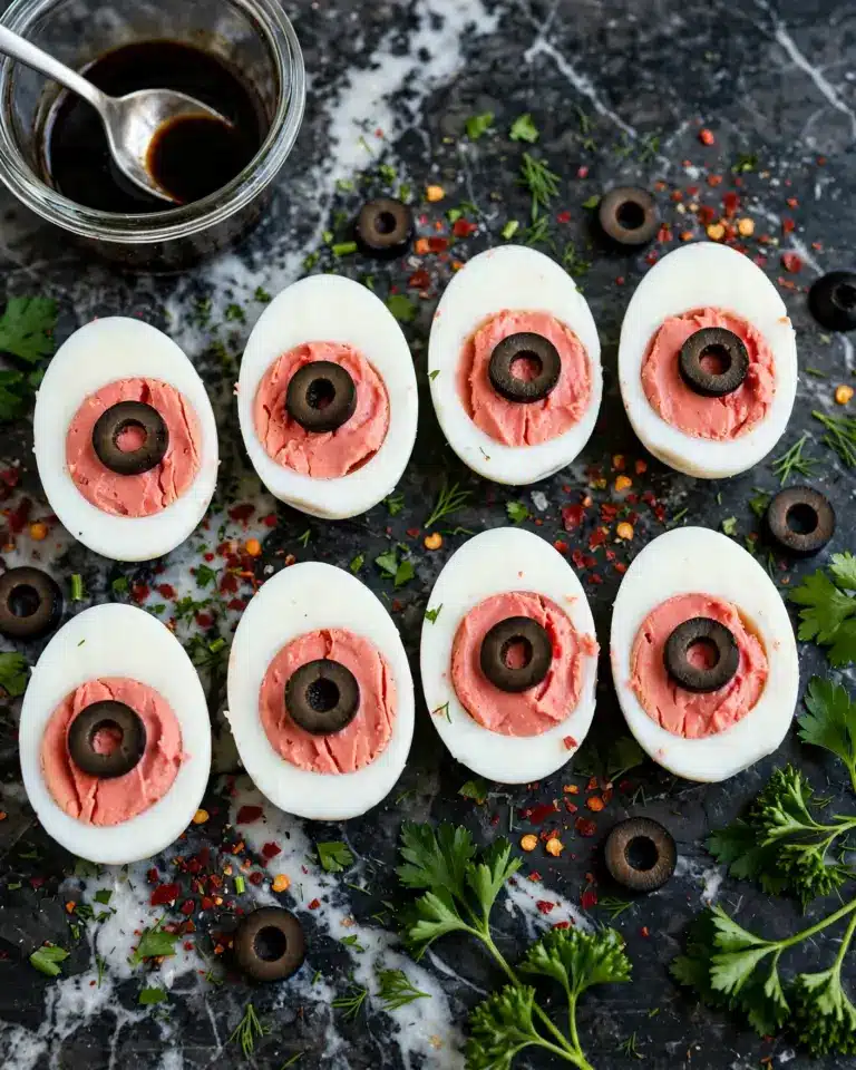 Deviled Egg Eyeballs Recipe
