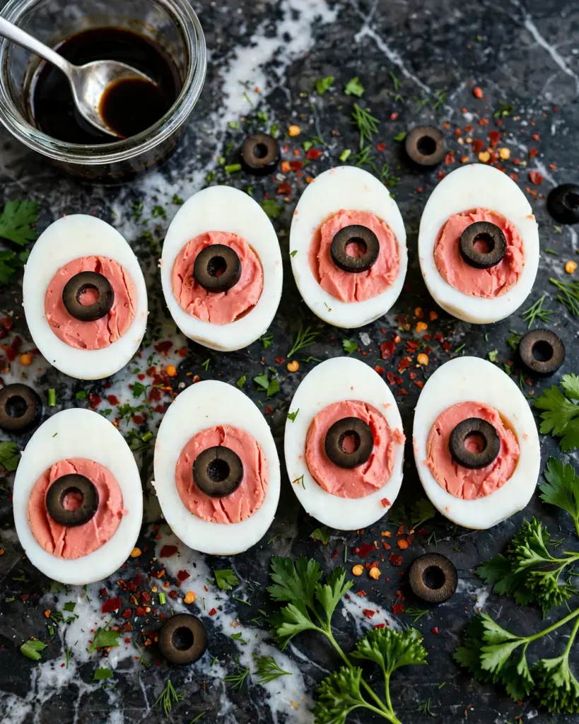 Deviled Egg Eyeballs Recipe