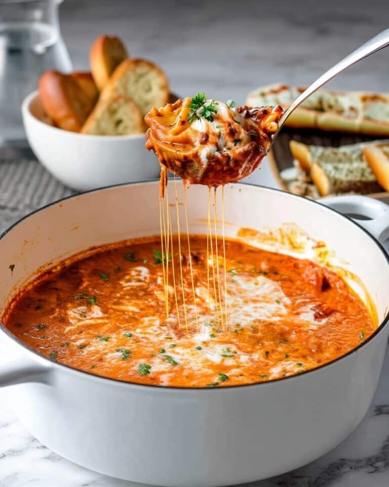 One Pot Lasagna Soup Recipe (Easy!) Recipe