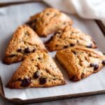 Brown Butter Chocolate Chip Scones Recipe