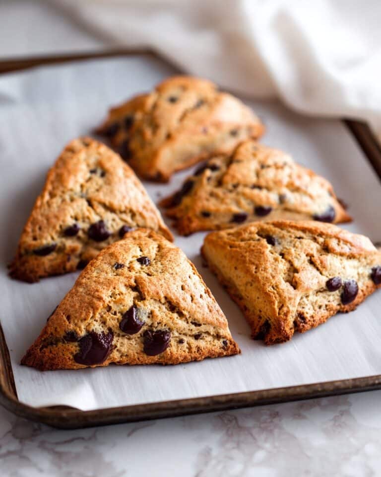 Brown Butter Chocolate Chip Scones Recipe
