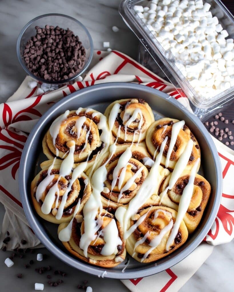 S’mores Cinnamon Rolls Recipe