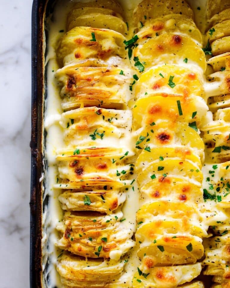 Easy Cheesy Scalloped Potatoes Recipe