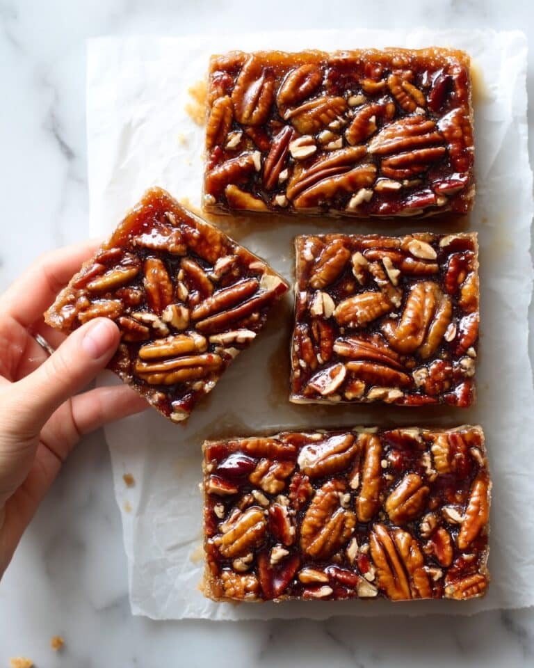 No Bake Pecan Pie Bars Recipe