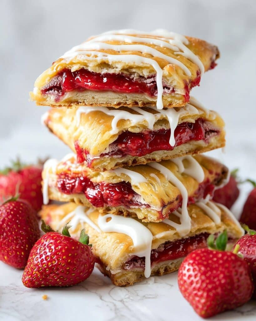 Strawberry Keto Gluten-Free Pop Tarts Recipe
